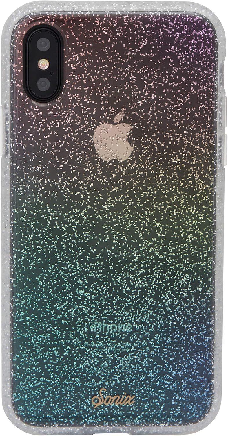 Sonix Glitter Phone Case for iPhone Xs Max - Rainbow