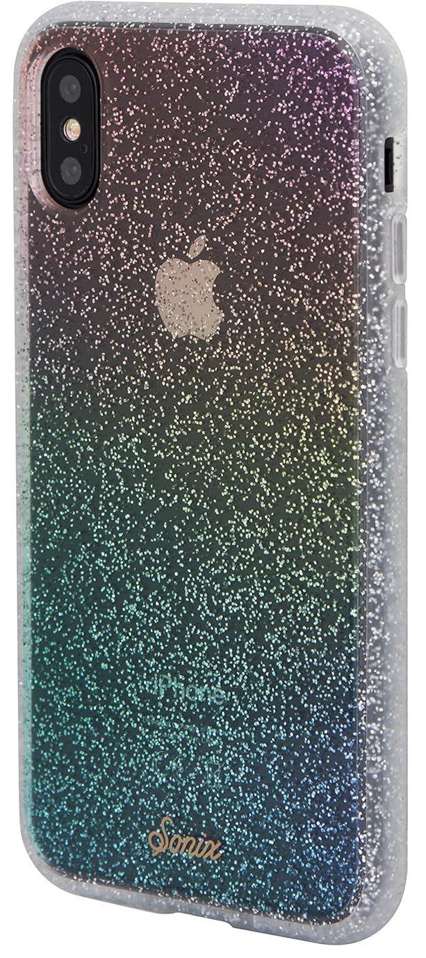 Sonix Glitter Phone Case for iPhone Xs Max - Rainbow