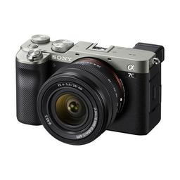 Sony Alpha A7C Mirrorless Camera with FE 28-60mm f/4-5.6 Lens - Silver