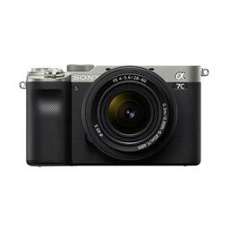 Sony Alpha A7C Mirrorless Camera with FE 28-60mm f/4-5.6 Lens - Silver