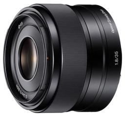 Sony E 35mm F1.8 OSS Camera Lens (SEL35F18) - Black