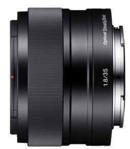 Sony E 35mm F1.8 OSS Camera Lens (SEL35F18) - Black