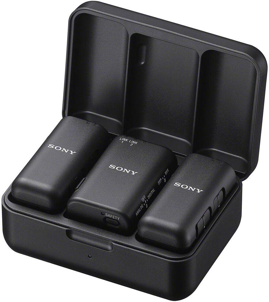 Sony  ECM-W3 Dual Transmitters Wireless Microphone - Black - Excellent