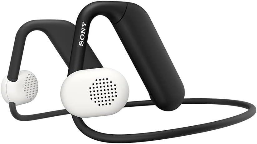 Sony  Float Run Off-Ear Wireless Headphones - Black/White - Excellent