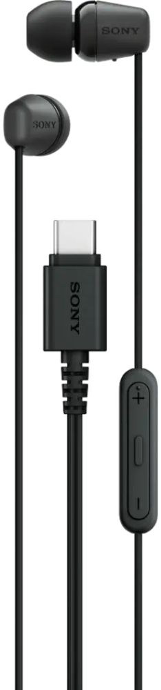 Sony IER-EX15C USB-C Wired In-Ear Headphones - Black