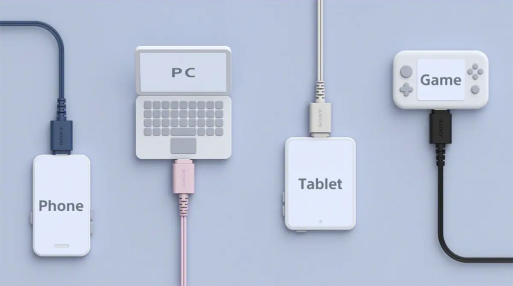 Sony IER-EX15C USB-C Wired In-Ear Headphones - Pink