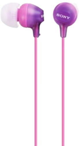 Sony  MDR-EX15LP / 15AP In-ear Headphones - Purple - Excellent
