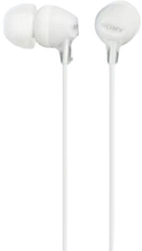 Sony  MDR-EX15LP / 15AP In-ear Headphones - White - Excellent