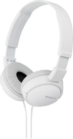 Sony MDR-ZX110 On-Ear Wired Headphones - White