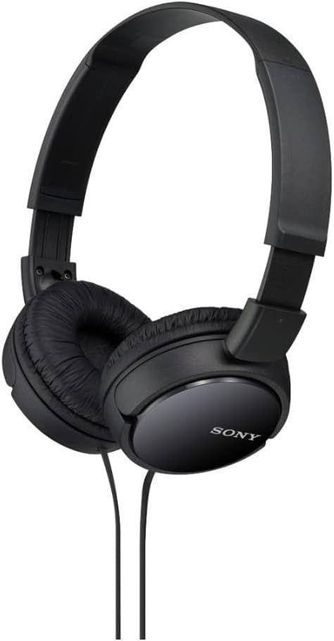 Sony  MDR-ZX110 Wired Over-Ear Headphones - Black - Excellent