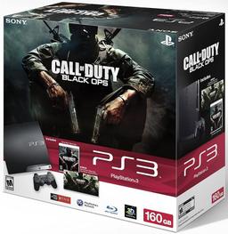 Sony PlayStation 3 Call of Duty: Black Ops Bundle - 160GB - Black