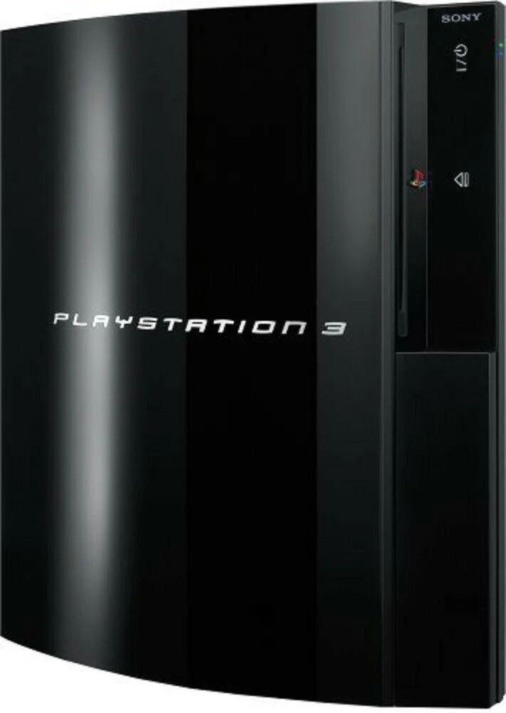 Sony  PlayStation 3 (Console Only) - Black - Excellent