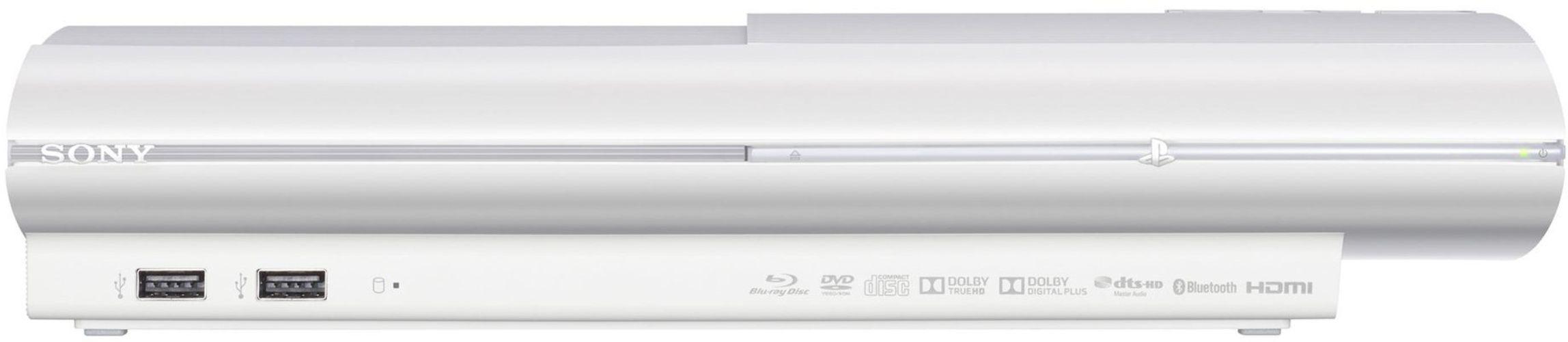 Sony PlayStation 3 Super Slim Gaming Console ONLY - 500GB - White