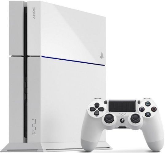 Sony PlayStation 4 Gaming Console - 500GB - Glacier White