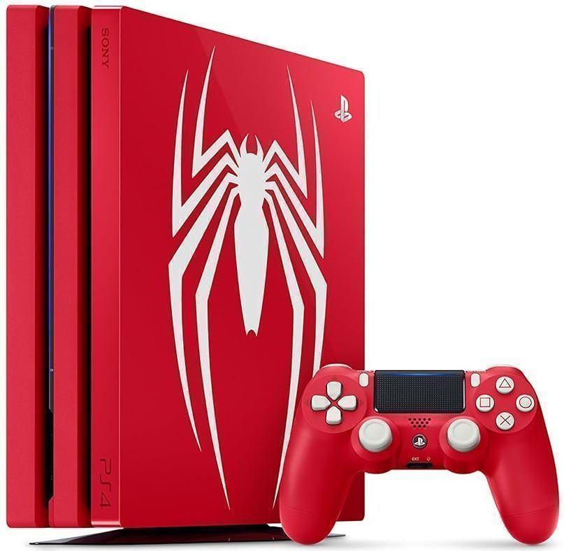 Sony PlayStation 4 Pro Gaming Console - 1TB - Spider-man Limited Edition