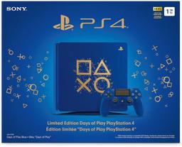 Sony PlayStation 4 Slim Gaming Console - 1TB - Days of Play Limited Edition (Blue)