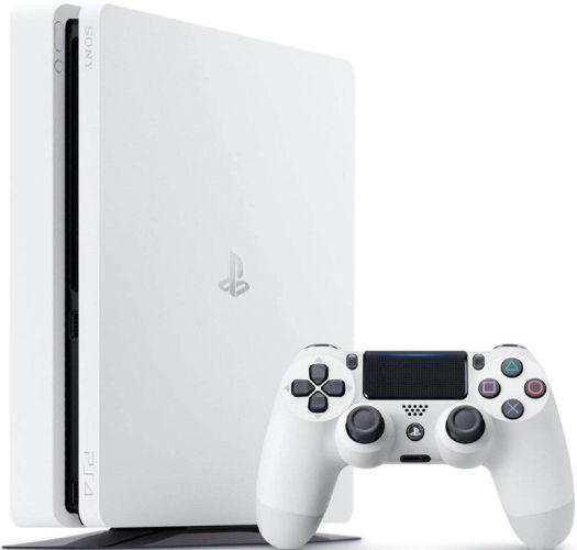 Sony PlayStation 4 Slim Gaming Console 1TB in Glacier White in Excellent condition