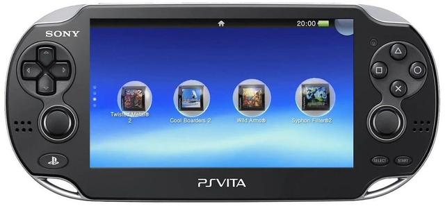 Sony PlayStation Vita 1000 Handheld Gaming Console 8GB in Black in Acceptable condition