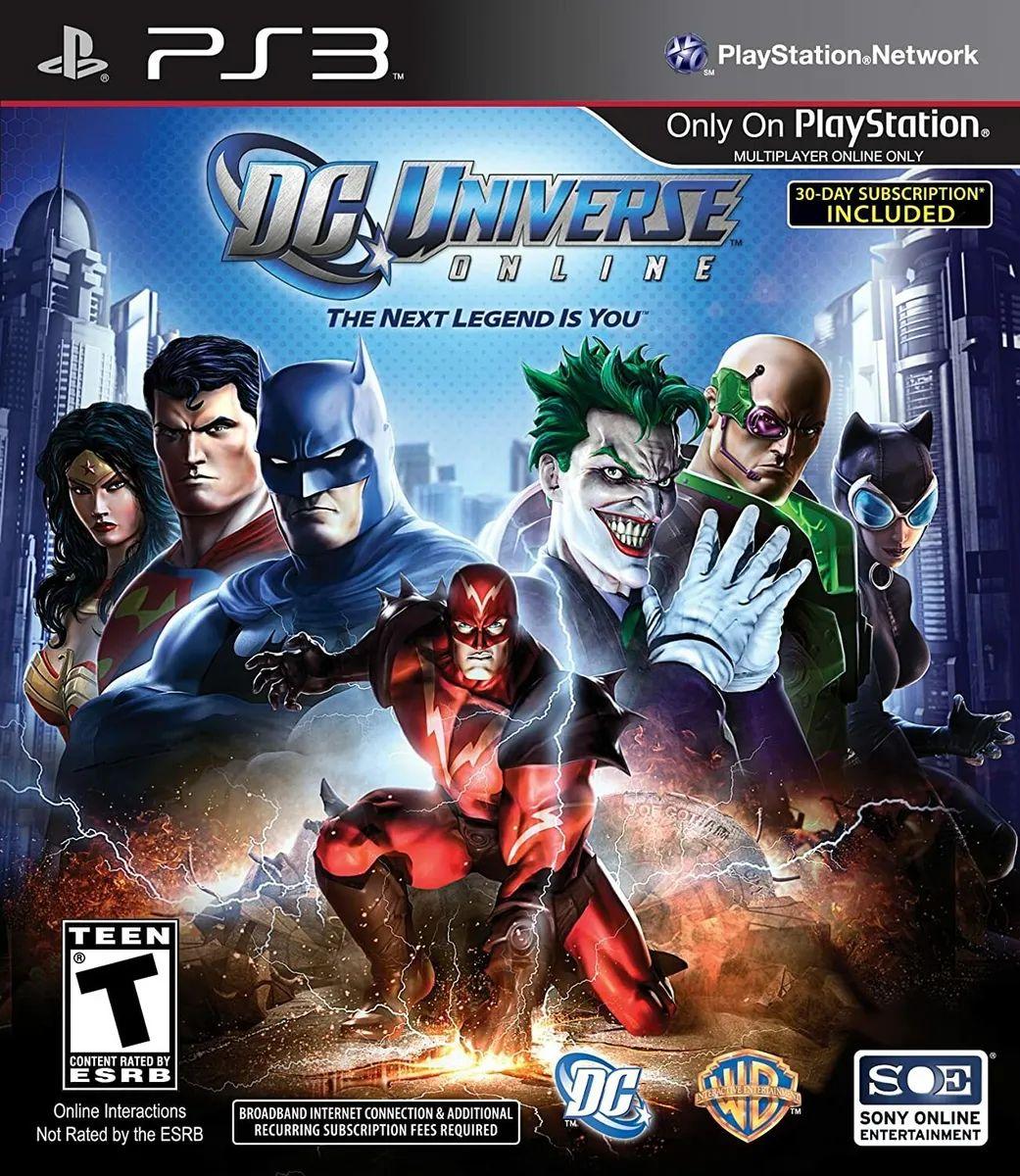 Sony  PS3 DC Universe Online Video Game - Multicolor - Excellent