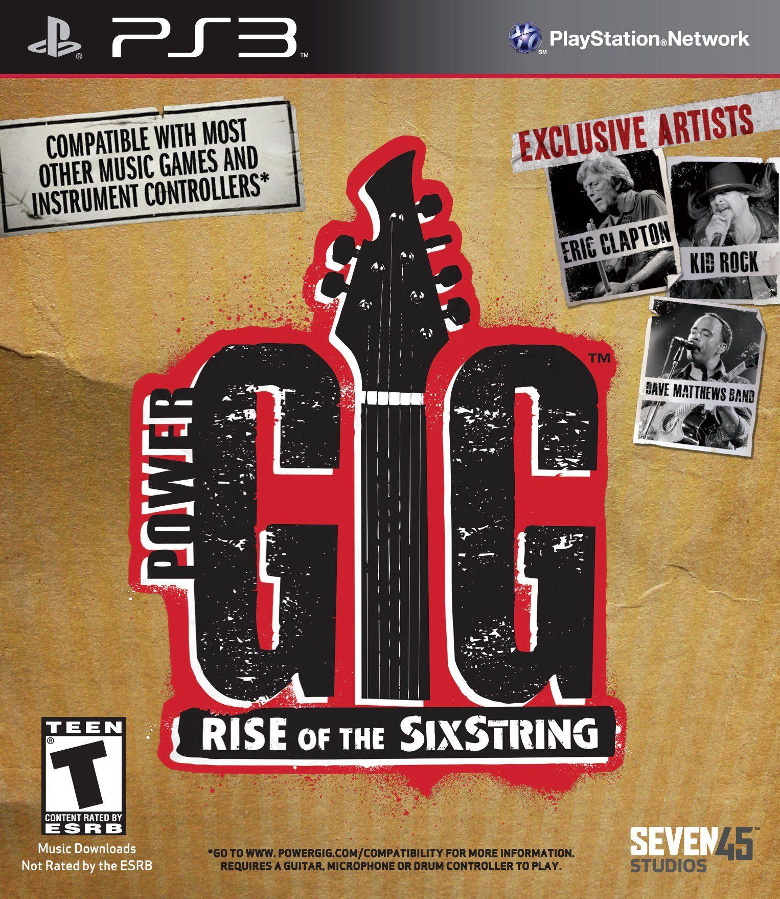 Sony  PS3 Power Gig Rise of the SixString Video Game - Multicolor - Excellent