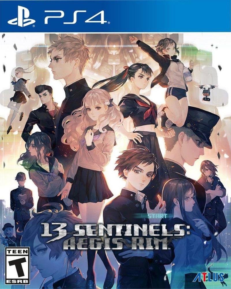 Sony  PS4 13 Sentinels: Aegis Rim Video Game - Blue - Acceptable