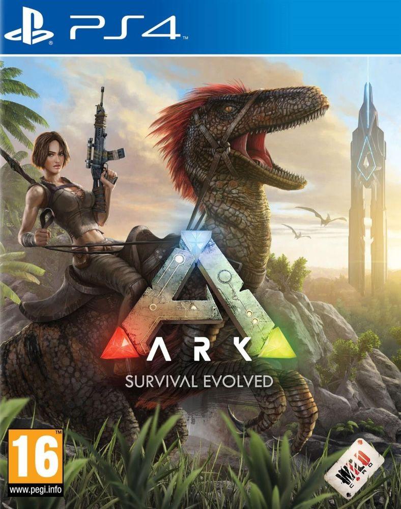 Sony  PS4 ARK: Survival Evolved Video Game - Blue - Acceptable
