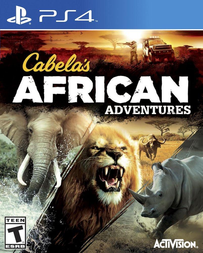 Sony  PS4 Cabela's African Adventures Video Game - Blue - Acceptable
