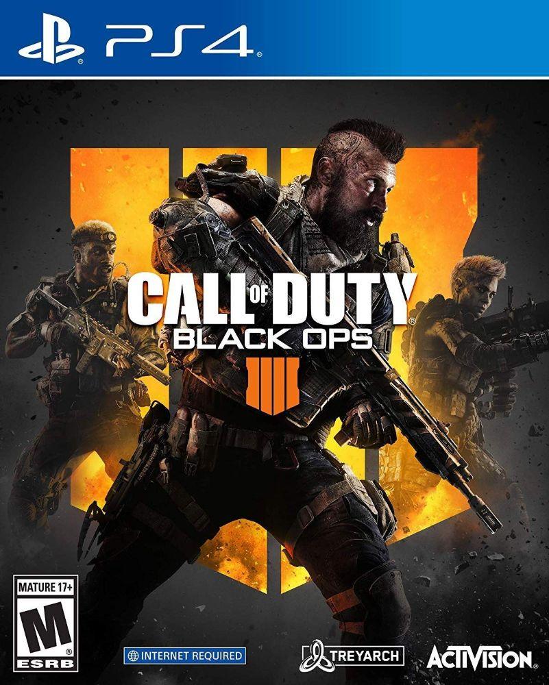 Sony  PS4 Call of Duty: Black Ops 4 Video Game - Blue - Acceptable