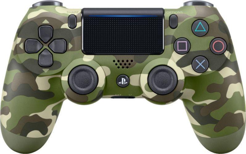 Sony  PS4 DualShock 4 Wireless Controller - Green Camouflage - Excellent