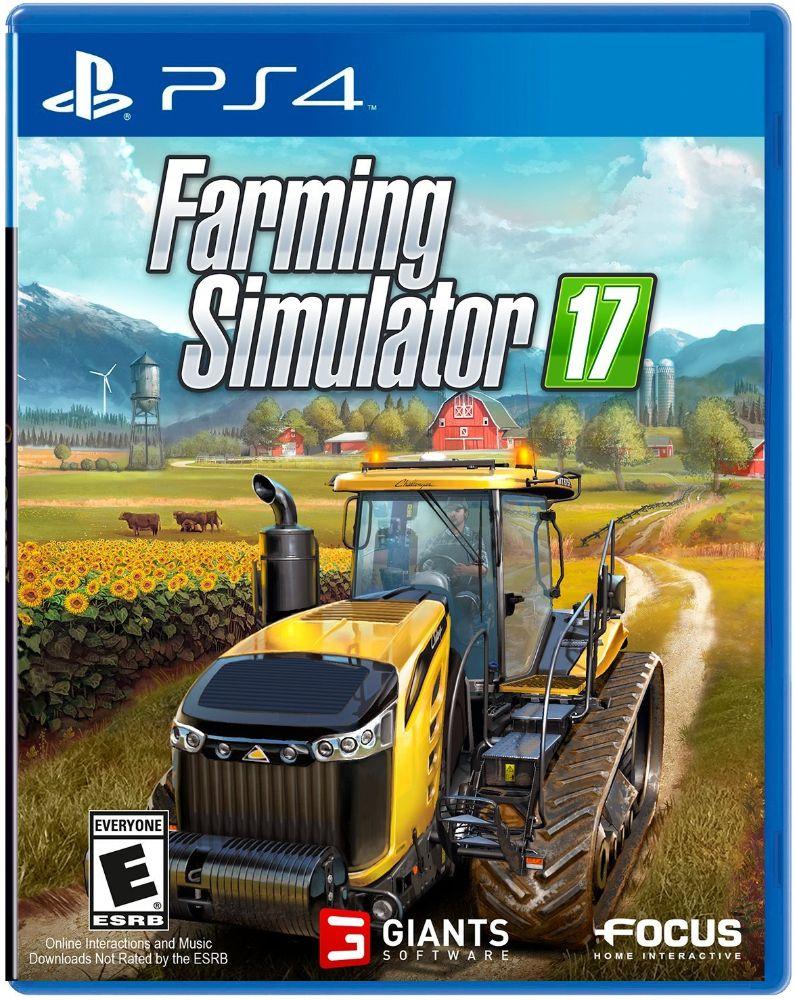 Sony  PS4 Farming Simulator 17 Video Game - Blue - Excellent