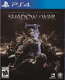 Sony PS4 Middle-Earth: Shadow of War Video Game - Blue