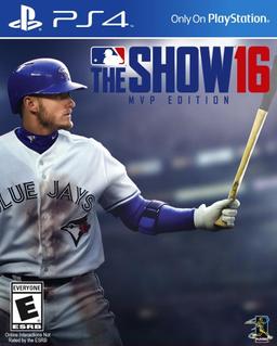 Sony PS4 MLB The Show 16 MVP Edition Video Game - Blue