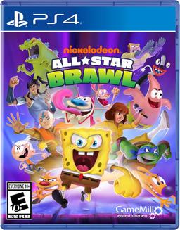 Sony PS4 Nickelodeon All-Star Brawl Video Game - Blue