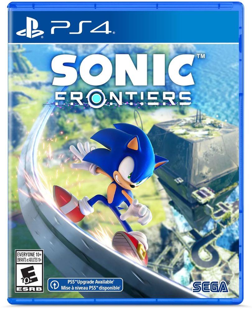 Sony PS4 Sonic Frontiers Video Game - Blue
