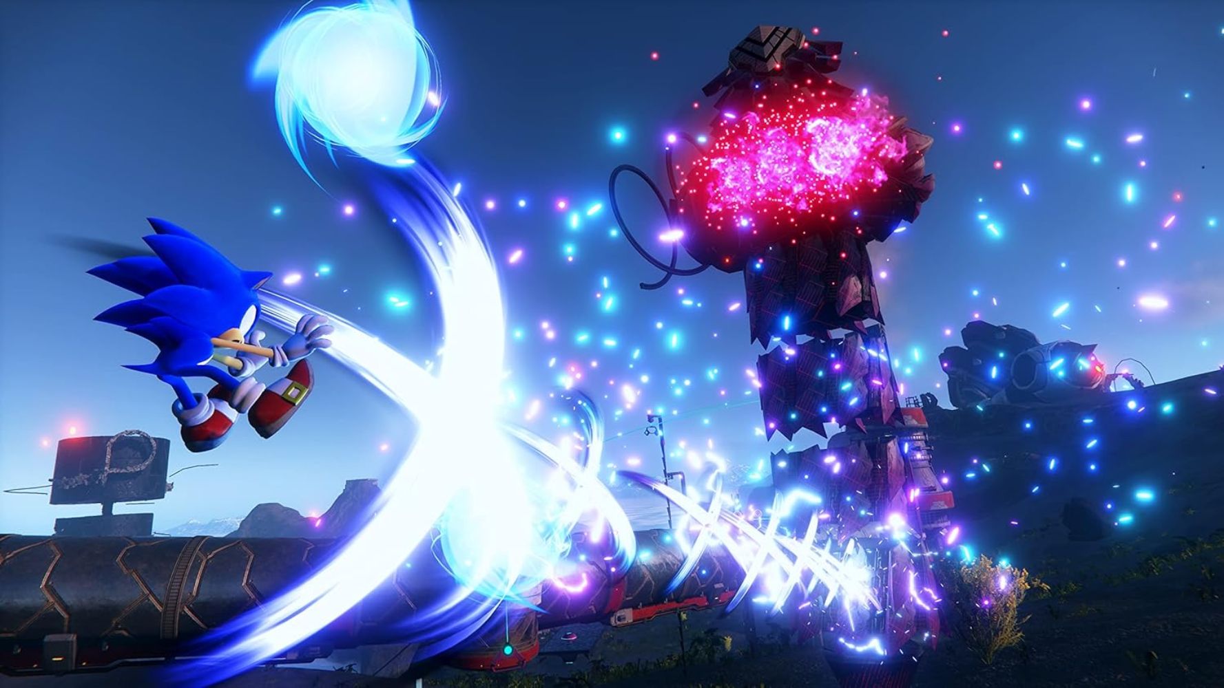 Sony PS4 Sonic Frontiers Video Game - Blue