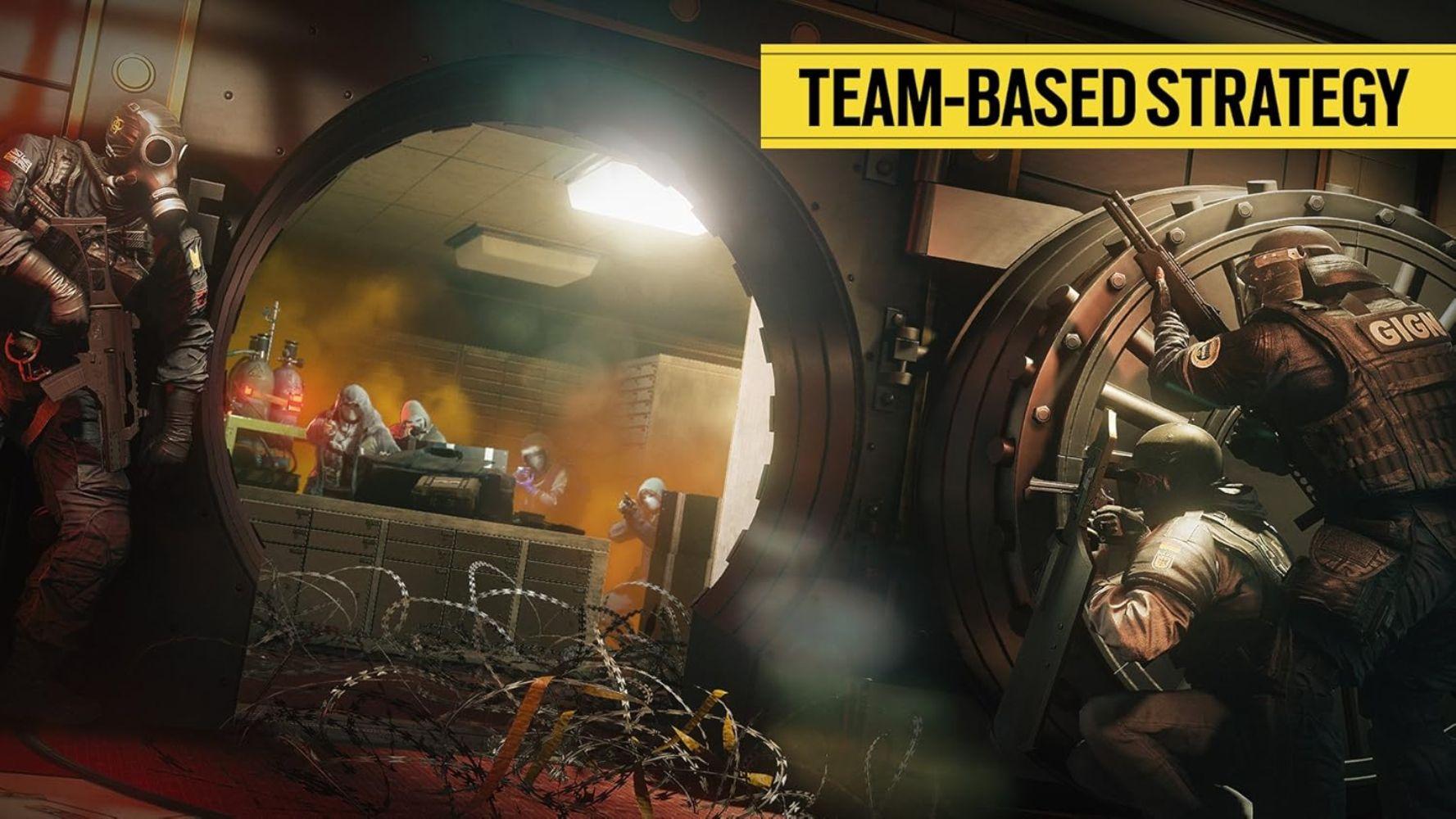 Sony PS4 Tom Clancys: Rainbow Six Siege Video Game - Blue