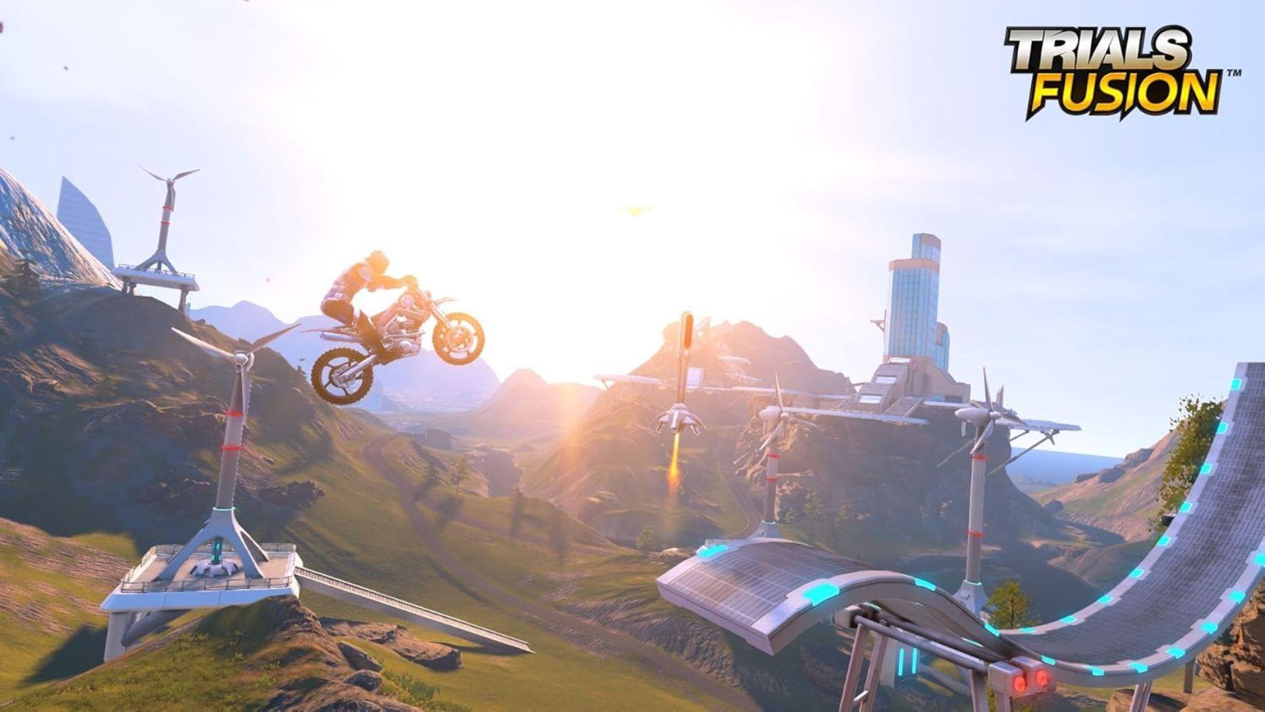 Sony PS4 Trials Fusion Video Game - Blue