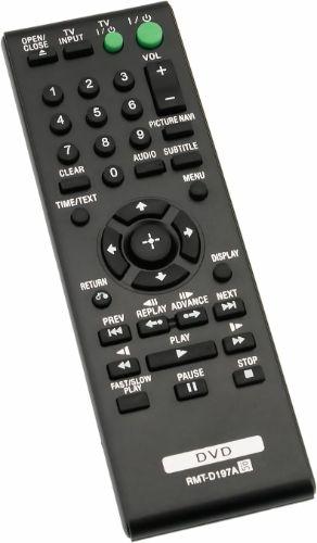 Sony RMT-D197A Remote Control for Sony DVD Player - Black