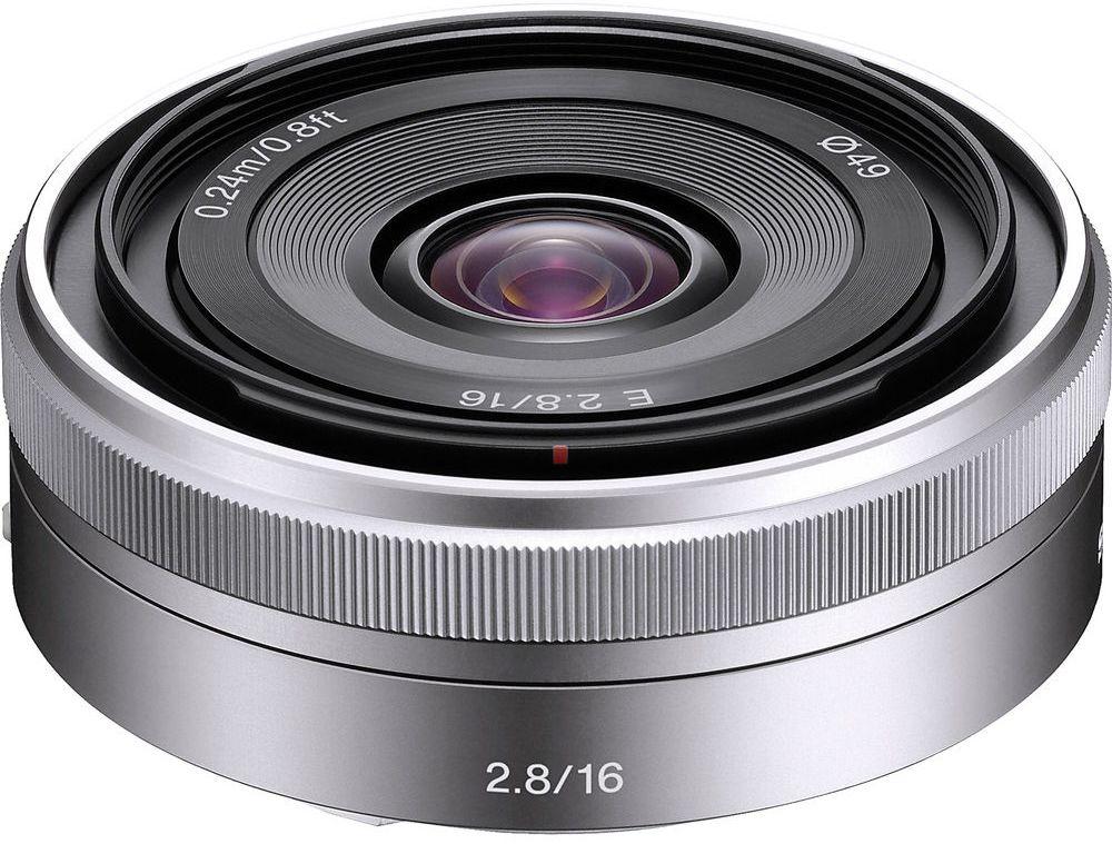 Sony  SEL16F28 E 16mm f/2.8 Lens - Silver - Excellent