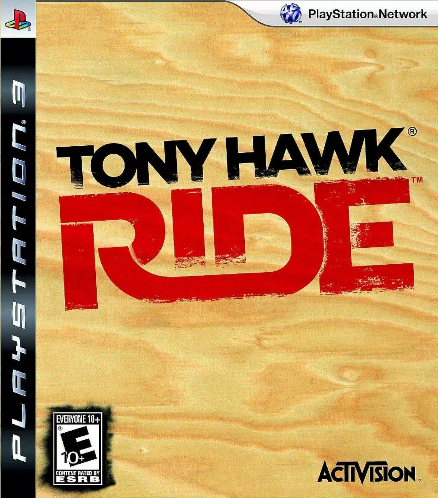 Sony  Tony Hawk Ride PS3 No Skateboard Video Game (Disc Only)  - Yellow - Excellent