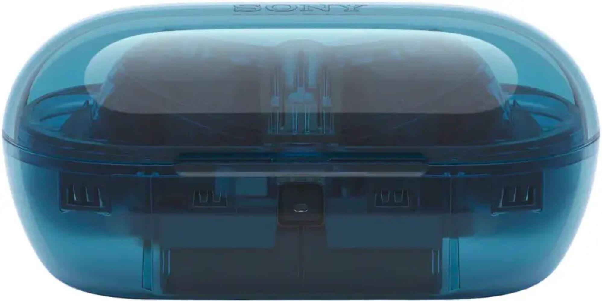 Sony WF-C710N Wireless Noise Cancelling Headphones - Glass Blue