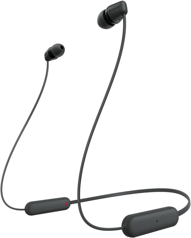 Sony WI-C100 Wireless In-Ear Headphones in Black in Excellent condition