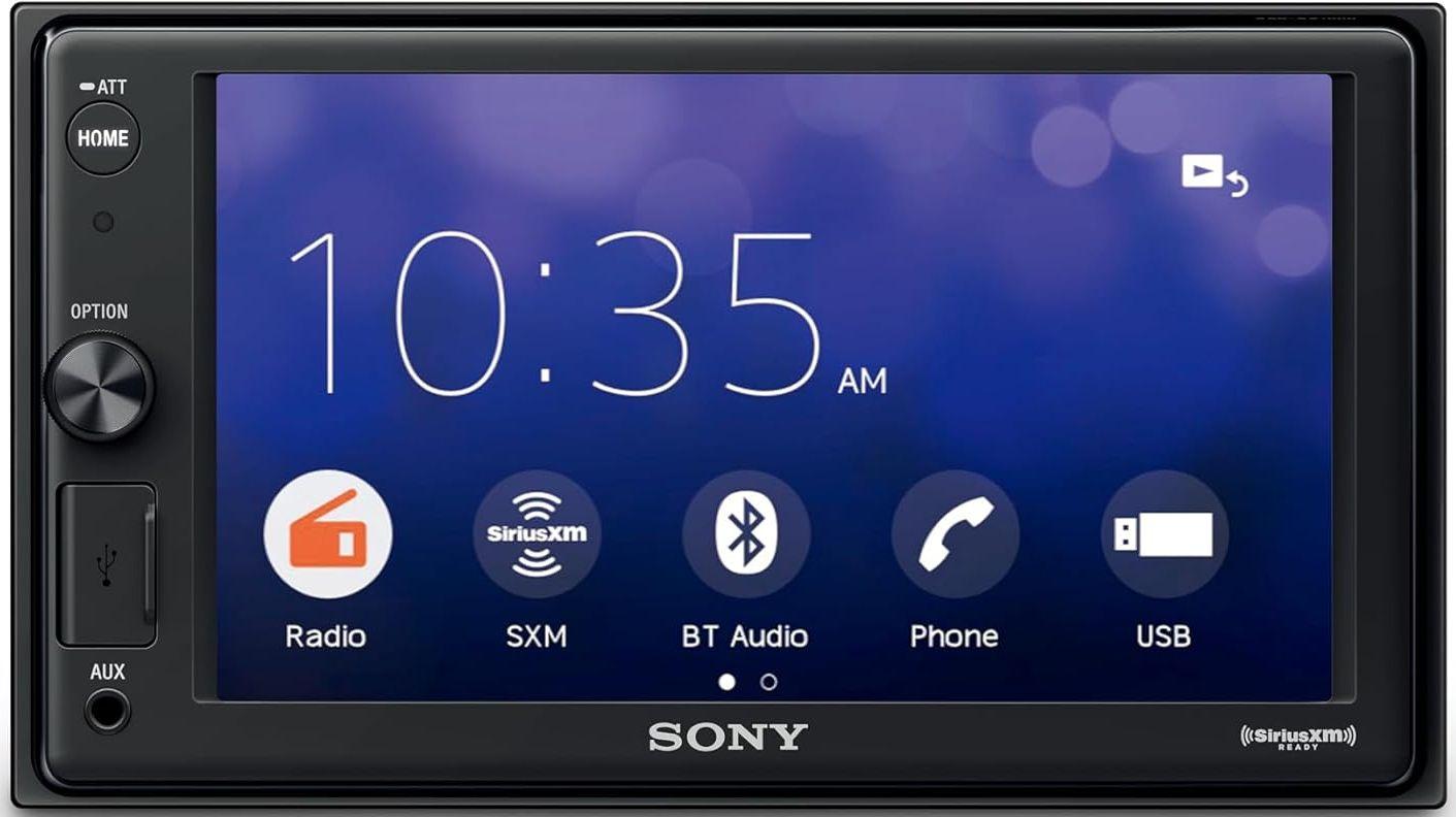 Sony  XAV-1500 6.2" Digital Media Receiver - Black - Excellent