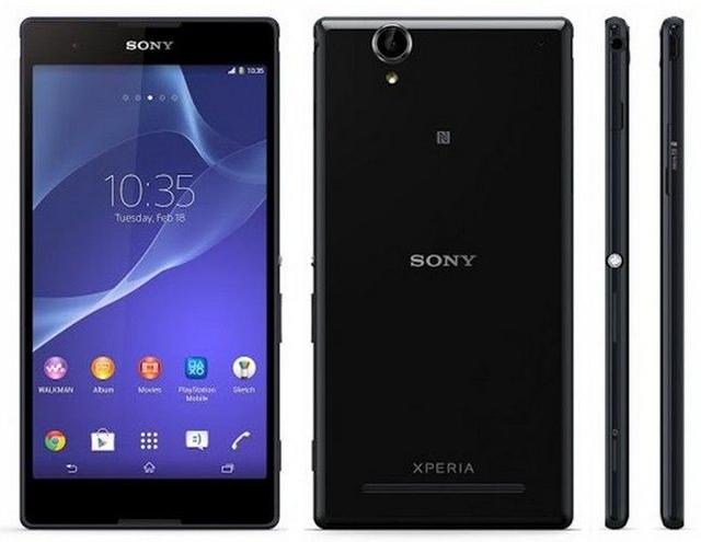 Sony Xperia T2 Ultra 8GB Unlocked in Black in Acceptable condition