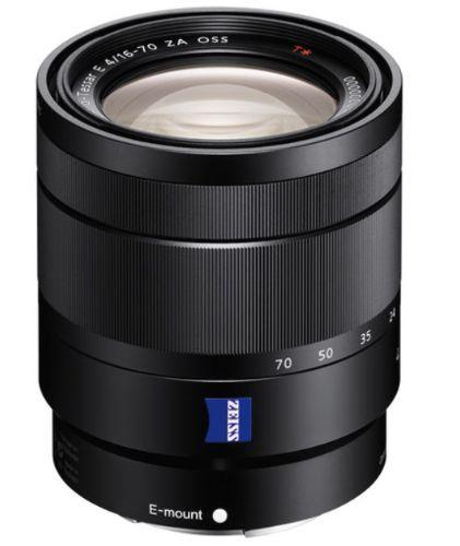 Sony  Zeiss Vario-Tessar T* E 16-70mm F4 ZA OSS Lens - Black - Excellent