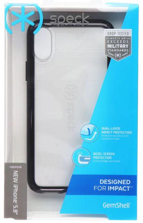 Speck GemShell Series Phone Case for iPhone XS/X - Black