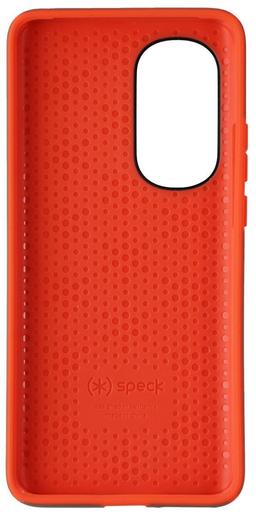 Speck ImpactHero Phone Case for Motorola Edge (2022) - Moody Grey/Turbo Red
