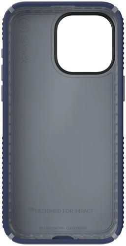 Speck Presidio2 Grip Phone Case for iPhone 15 Pro Max - Coastal Blue/Dust Grey