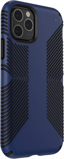 Speck Presidio Grip Phone Case for iPhone 11 Pro - Coastal Blue/Black