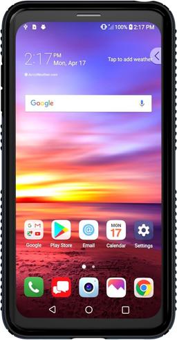 Speck Presidio Grip Phone Case for LG V30 - Eclipse Blue / Carbon Black